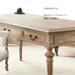 オーク多層板テーブル|洗練されたデザインの書斎デスク|収納付きナチュラルスタイル fljgj-2109