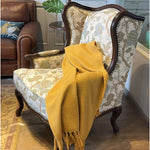 オーク材のクラシックチェア | 綿麻生地の上質インテリア | おしゃれなリビングハウスに最適 fljgj-2114