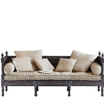 オーク材の洗練されたソファー|綿麻使用のシンプルエレガンスなデザイン|リビングに最適 fljgj-2115