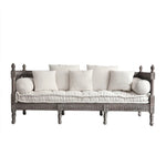 オーク材の洗練されたソファー|綿麻使用のシンプルエレガンスなデザイン|リビングに最適 fljgj-2115