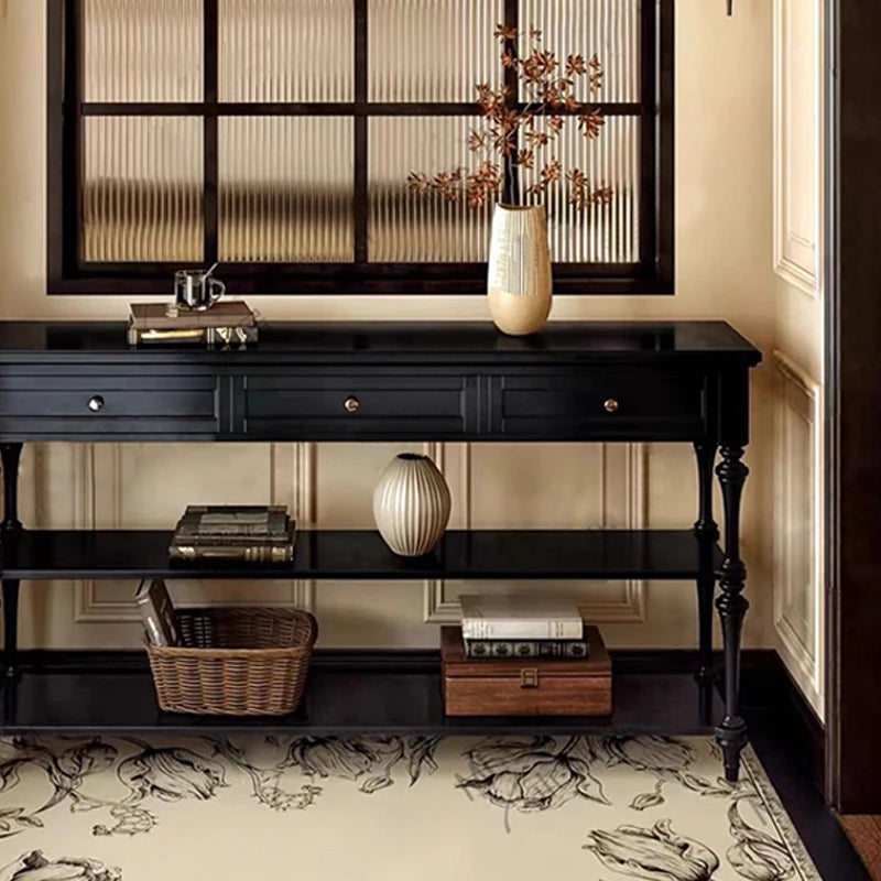 オーク多層板製の洗練されたテーブル - おしゃれなインテリアに最適な収納付きデザイン fljgj-2117