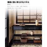 オーク多層板製の洗練されたテーブル - おしゃれなインテリアに最適な収納付きデザイン fljgj-2117