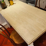 オーク多層板テーブル・シンプルでエレガントなダイニングテーブル、家族団らんや特別な時に最適! fljgj-2118