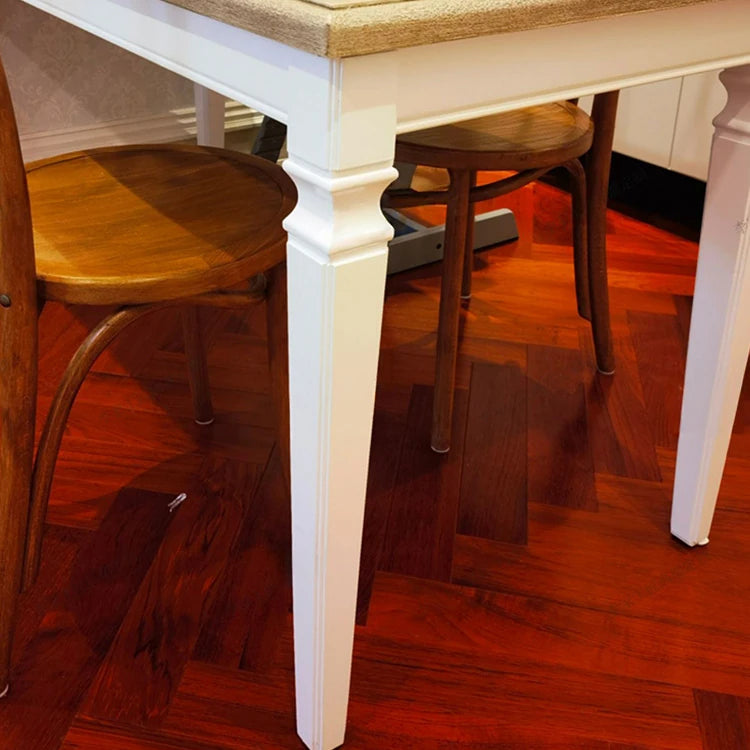 オーク多層板テーブル・シンプルでエレガントなダイニングテーブル、家族団らんや特別な時に最適! fljgj-2118