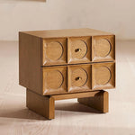 オーク多層板キャビネット|スタイリッシュなデザインと機能性を兼ね備えた収納家具 fljgj-2120