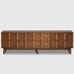 オーク素材の魅力的な多層板テレビ台 - シンプルでおしゃれな収納付きリビング家具 fljgj-2122