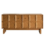 オーク素材の魅力的な多層板テレビ台 - シンプルでおしゃれな収納付きリビング家具 fljgj-2122