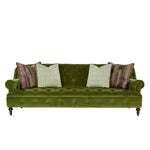 パイン材使用の上質なソファー|エレガントなグリーンカラーでお部屋を彩るデザイン fljgj-2124