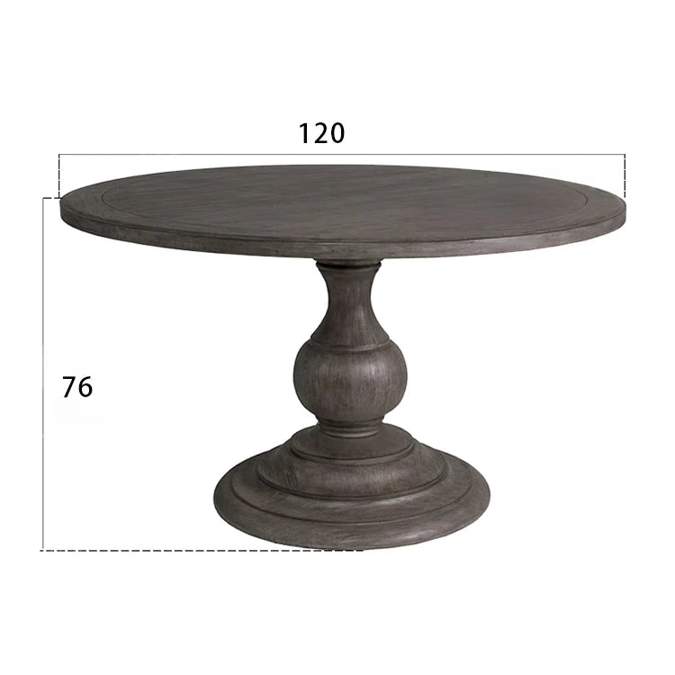 オーク多層板使用のラウンドテーブル - エレガントなデザインと実用性を兼ね備えたインテリアアイテム fljgj-2125