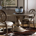 オーク多層板使用のラウンドテーブル - エレガントなデザインと実用性を兼ね備えたインテリアアイテム fljgj-2125