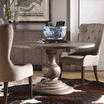 オーク多層板使用のラウンドテーブル - エレガントなデザインと実用性を兼ね備えたインテリアアイテム fljgj-2125