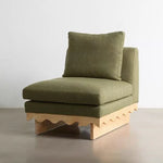 おしゃれなパインとアッシュ材のソファー|綿麻ファブリック使用|リビングにピッタリなデザイン fljgj-2127