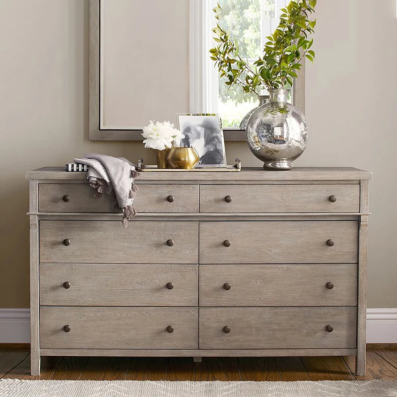 オーク製キャビネット 多層板仕上げ 高品質デザインで収納力抜群の家具 fljgj-2128