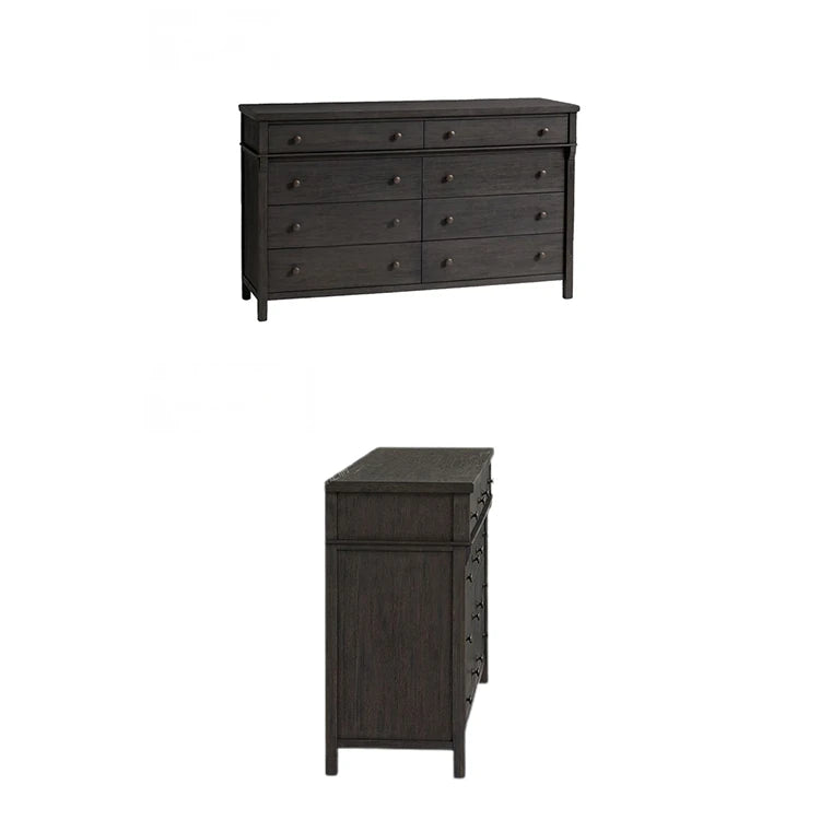 オーク製キャビネット 多層板仕上げ 高品質デザインで収納力抜群の家具 fljgj-2128