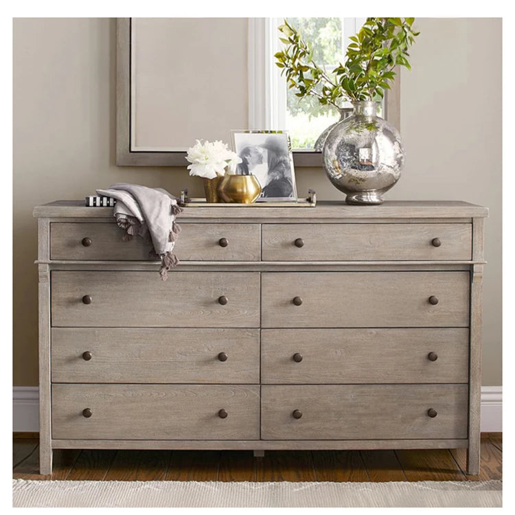 オーク製キャビネット 多層板仕上げ 高品質デザインで収納力抜群の家具 fljgj-2128