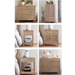 オーク多層板キャビネット - シンプルでスタイリッシュな収納家具、引き出し付きデザイン fljgj-2129