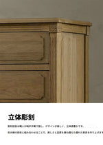 オーク材製ナイトテーブル - ステンレスハードウェア付き、洗練されたデザインの収納家具 fljgj-2131