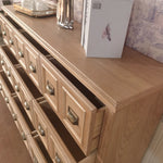 オーク多層板製のスタイリッシュなキャビネット - 収納力抜群・クラシックデザイン fljgj-2134