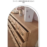 オーク多層板製のスタイリッシュなキャビネット - 収納力抜群・クラシックデザイン fljgj-2134