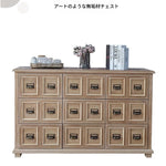 オーク多層板製のスタイリッシュなキャビネット - 収納力抜群・クラシックデザイン fljgj-2134