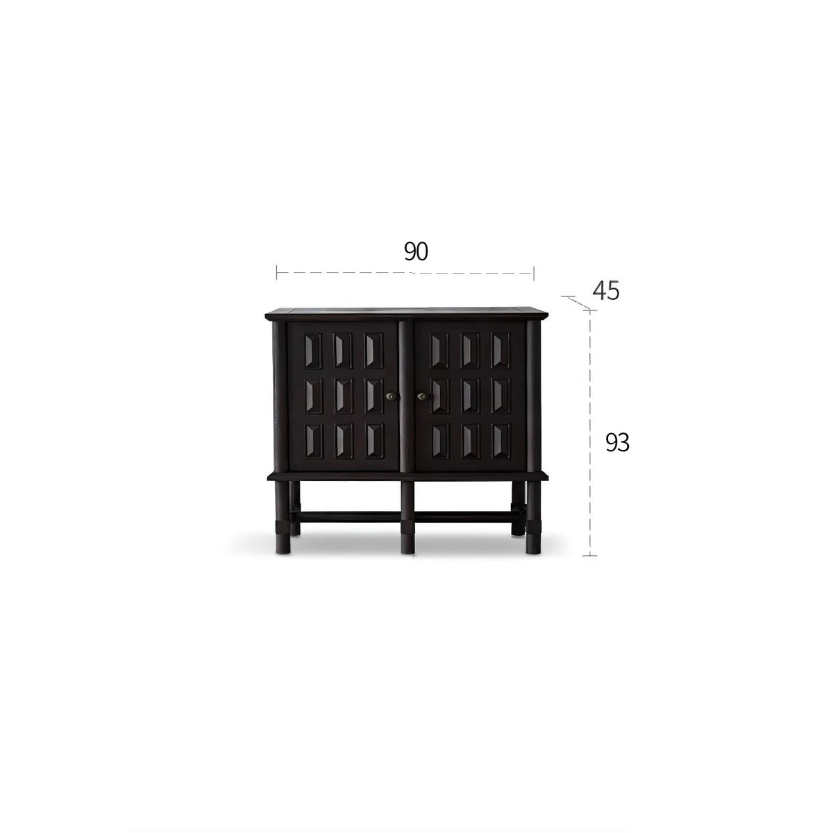 オーク多層板キャビネット|シンプルでスタイリッシュな収納家具|リビング・ダイニングに最適 fljgj-2139