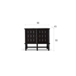 オーク多層板キャビネット|シンプルでスタイリッシュな収納家具|リビング・ダイニングに最適 fljgj-2139