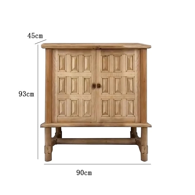 オーク多層板キャビネット|シンプルでスタイリッシュな収納家具|リビング・ダイニングに最適 fljgj-2139