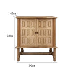 オーク多層板キャビネット|シンプルでスタイリッシュな収納家具|リビング・ダイニングに最適 fljgj-2139