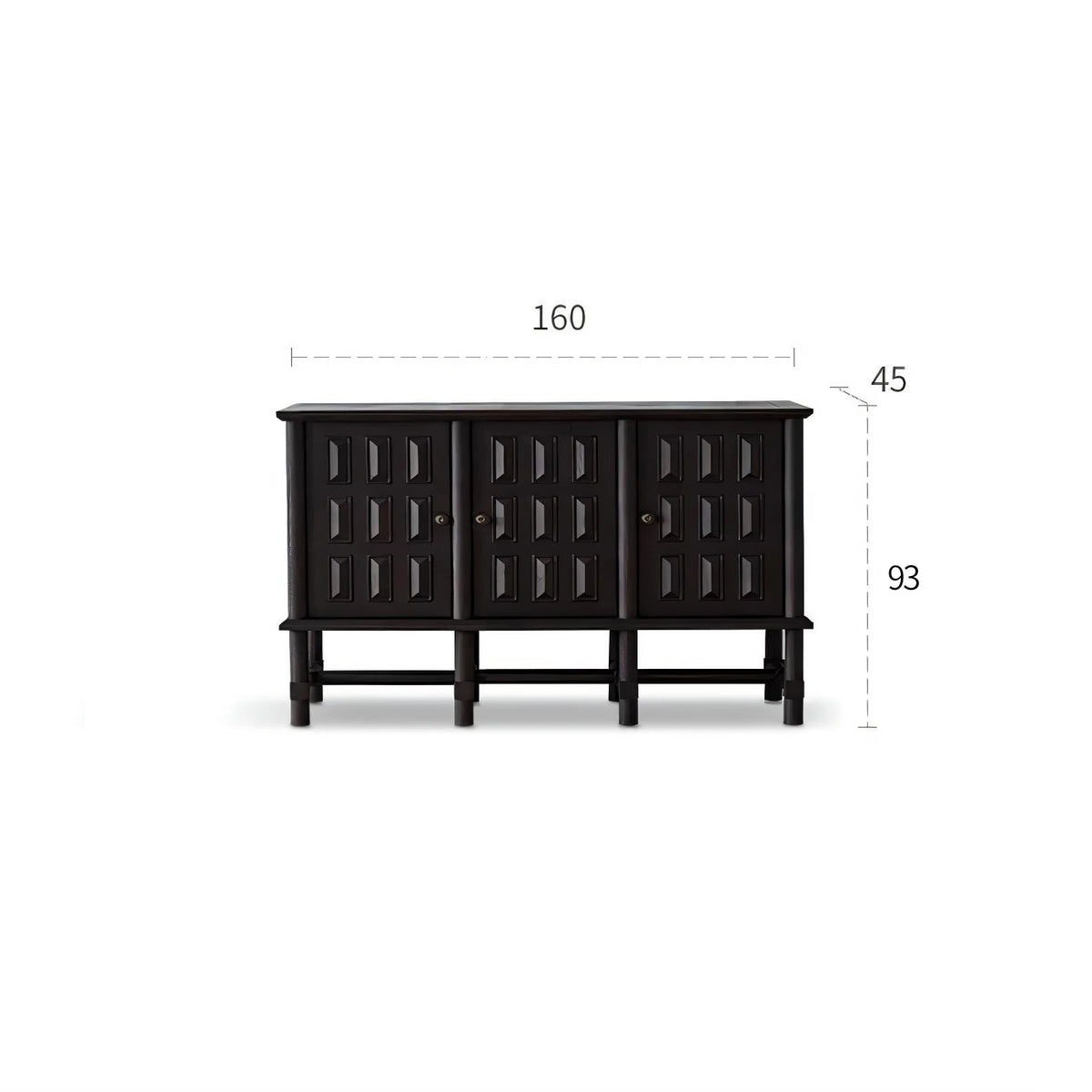 オーク多層板キャビネット|シンプルでスタイリッシュな収納家具|リビング・ダイニングに最適 fljgj-2139