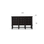 オーク多層板キャビネット|シンプルでスタイリッシュな収納家具|リビング・ダイニングに最適 fljgj-2139