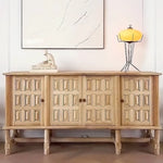 オーク多層板キャビネット|シンプルでスタイリッシュな収納家具|リビング・ダイニングに最適 fljgj-2139