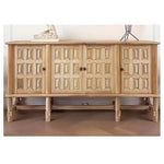 オーク多層板キャビネット|シンプルでスタイリッシュな収納家具|リビング・ダイニングに最適 fljgj-2139