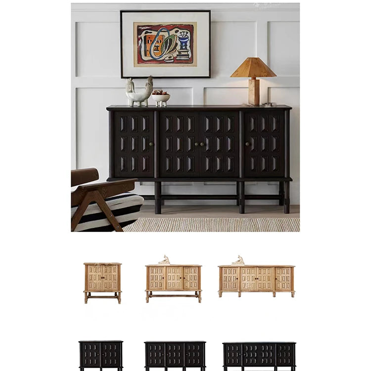 オーク多層板キャビネット|シンプルでスタイリッシュな収納家具|リビング・ダイニングに最適 fljgj-2139