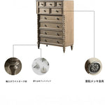 オーク製 キャビネット 高級感あふれる多層板収納家具 おしゃれなデザインでリビング・寝室に最適 fljgj-2149