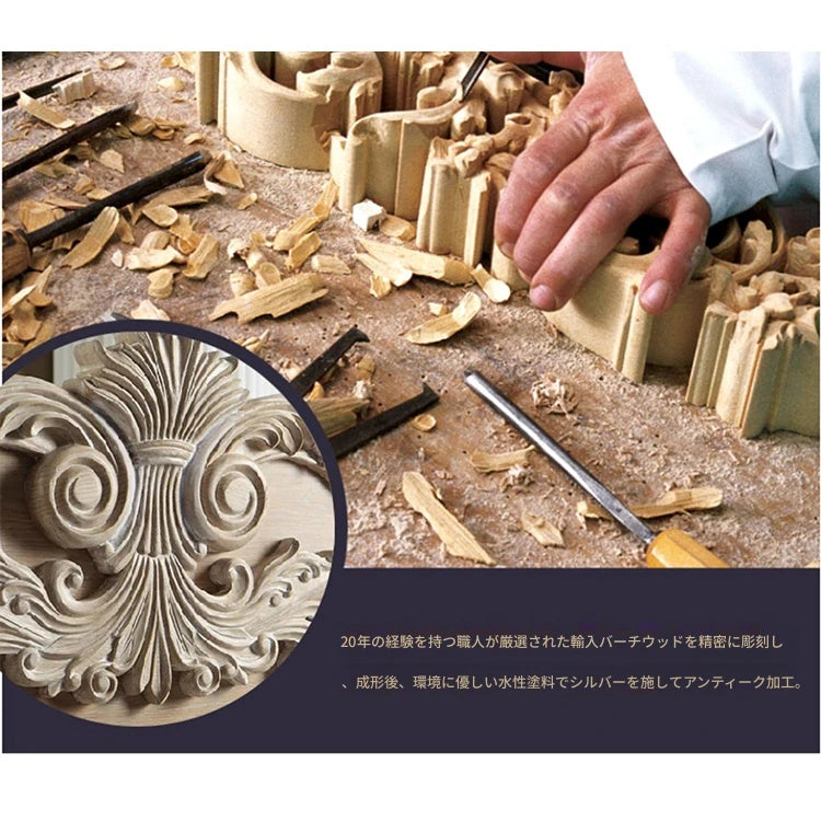 オーク多層板製のエレガントなキャビネット - 高級大理石天板付きデザイン家具 fljgj-2150