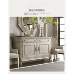 オーク製キャビネット - シンプルでスタイリッシュな収納家具、ダイニングやリビングに最適なデザイン fljgj-2152