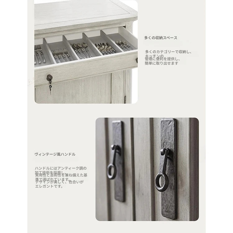 オーク製キャビネット - シンプルでスタイリッシュな収納家具、ダイニングやリビングに最適なデザイン fljgj-2152