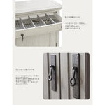 オーク製キャビネット - シンプルでスタイリッシュな収納家具、ダイニングやリビングに最適なデザイン fljgj-2152