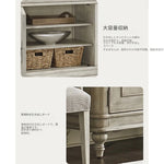 オーク製キャビネット - シンプルでスタイリッシュな収納家具、ダイニングやリビングに最適なデザイン fljgj-2152