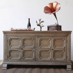 オーク多層板キャビネット|洗練されたデザインで収納力抜群!家庭でのスタイリッシュなアクセントを演出 fljgj-2154