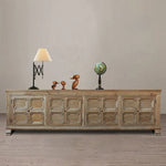 オーク多層板キャビネット|洗練されたデザインで収納力抜群!家庭でのスタイリッシュなアクセントを演出 fljgj-2154