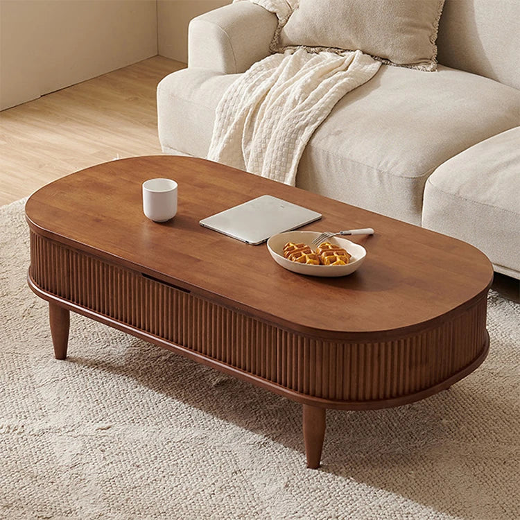 無垢材使用!便利なリフトアップセンターテーブル - おしゃれなリビング空間を演出! fls-5329