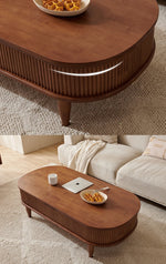 無垢材使用!便利なリフトアップセンターテーブル - おしゃれなリビング空間を演出! fls-5329