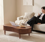 無垢材使用!便利なリフトアップセンターテーブル - おしゃれなリビング空間を演出! fls-5329