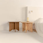 センターテーブル|モダンデザインでリビングにぴったりな円形テーブル|天然木製の温かみある質感 fls-5333