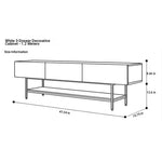 モダンホワイトテレビ台 – スタイリッシュなデザインでお部屋を引き立てる収納付きリビング家具 fls-5335
