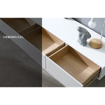 モダンホワイトテレビ台 – スタイリッシュなデザインでお部屋を引き立てる収納付きリビング家具 fls-5335