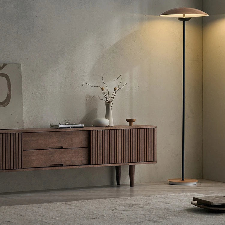 モダンデザインの木製テレビ台 - シンプルで洗練されたリビングルームの必需品! fls-5336