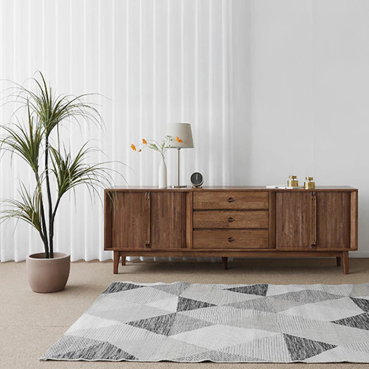 ナチュラルウッド調 テレビ台 - シンプルでスタイリッシュな収納家具、リビングにぴったり! fls-5338