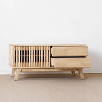 シンプルモダンテレビ台 - 木製デザイン、収納力抜群でリビングをおしゃれに演出する家具 fls-5339